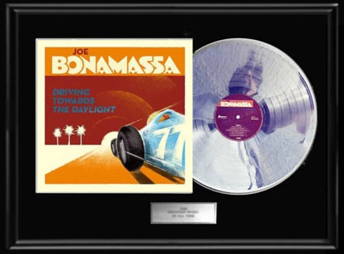 JOE BONAMASSA DRIVING TOWARD DAYLIGHT WHITE GOLD SILVER PLATINUM TONE RECORD LP  Foto 1 de 1