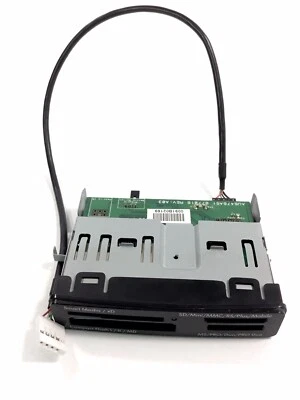 HP Replacement Desktop HP 15-In-1 Media Memory Card Reader With Cable 504857-001 - Image 1 of 4