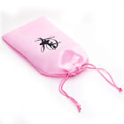 2 Pcs Pink Satin Shoe Storage Bag Travel Ballet Carrying Bags
