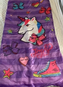 "Juego de dormir/saco de dormir Jojo Siwa Sling Bag Unicornio 26"" x 52""" - Imagen 1 de 6