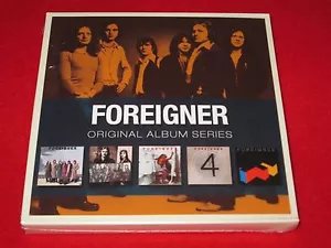 FOREIGNER - Original Album Series - 5 CD Set - Imagen 1 de 1