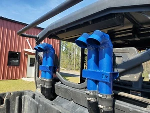 Can-Am Defender Aluminum Riser Kit 3" - TIG Welded w/ Vent Hose Holders - Foto 1 di 5