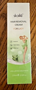 Hair Removal Cream For Women w/ Aloe & Vitamin E - Easy & Painless BB 8/2025 - Picture 1 of 4