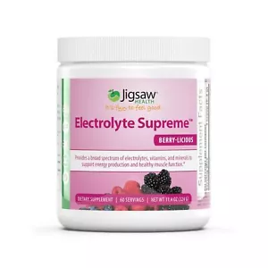 Jigsaw Health - Electrolyte Supreme Powder Drink Mix Mixed Berry Flavor Broad - Picture 1 of 5