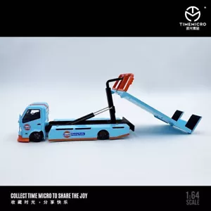 Time Micro 1:64 Modellauto H300 Pritsche Transportanhänger Alu Rettungsfahrzeug - Bild 1 von 9