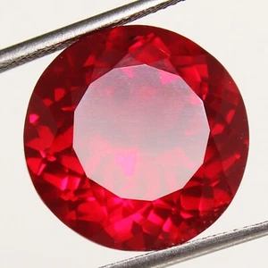 Certified 5.10 Ct Natural Mogok Pigeon Blood Red Ruby Round Stunning Gemstones - Picture 1 of 6