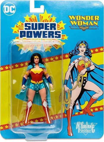 DC Super Powers W4 Figure Wonder Woman (DC Rebirth Variant) 5" Mcfarlane Cover