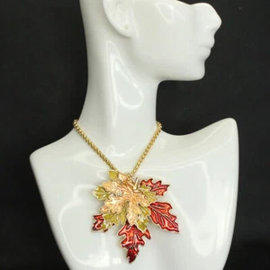 Collana con temperamento tridimensionale in smalto di fascia alta vintage... - Foto 1 di 8