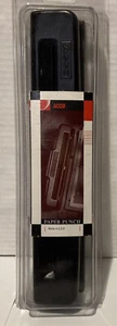 Acco Paper Punch 3 Hole Adjustable 10 Sheet Capacity Black 50505-74016 NEW - Picture 1 of 4