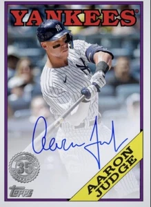 [DIGITAL] Topps Bunt - Aaron Judge - 1988 Topps Baseball 23 S1 - Signature - Picture 1 of 1