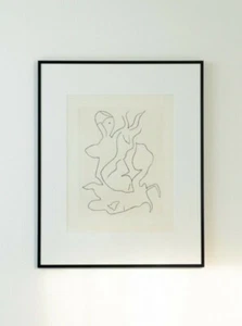 1965 | Jean Hans Arp Original Etching for Paroles Peintes Framed | Vintage Art - Picture 1 of 8