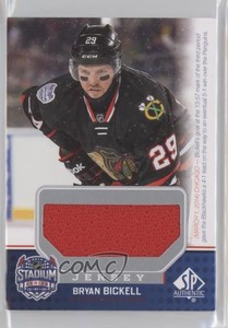 2014 SP Game Used Stadium Series/Winter Classic Materials Jersey Bryan Bickell