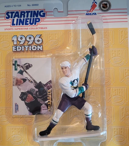 Kenner Hasbro 1996 Starting Lineup NHLPA Paul Kariya Anaheim Mighty Ducks Box 91 Cover