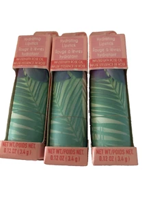 b.Pure hydrating lipstick Infused With Rose Oil Spiced Almond Lot Of 3 In Box - Picture 1 of 2