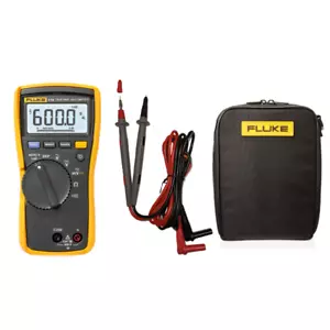 Fluke 115 True RMS Digitalmultimeter & C25 Tragetasche & Testleitungen 3 Jahre Garantie - Bild 1 von 5