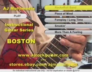 Lecciones de guitarra personalizadas, Learn Boston - DVD Video - Imagen 1 de 6