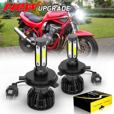 2x Bombilla LED HID de alta potencia H4 para Suzuki Bandit GSF600S 1996-1998 1999 Foto 1 de 4