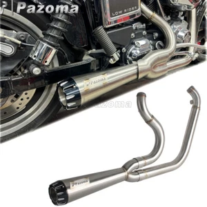 Sistema de silenciador de escape para Harley '06-17 Dyna Street Bob FXDBP Wide Glide FXDWG - Imagen 1 de 9
