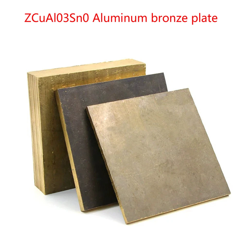ZCuAl03Sn09 Bronze Sheet Metal Alloys Plate Thick 4mm 6mm 8mm 10mm 12mm-40mm - image 1 of 4
