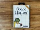 Space Harrier - SMS (Sega Master System 1987) Complete w/ Manual + Poster