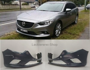 STOßSTANGE VORNE UNLACKIERT NEU für Mazda 6 2012-2014 PDC SRA - Bild 1 von 4