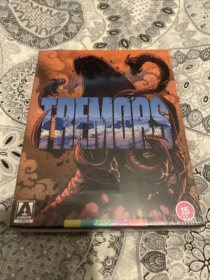 ARROW VIDEO KEVIN BACON / FRED WARD TREMORS BLU-RAY LIMITED 2 DISC SEALED RARE - Image 1 of 4