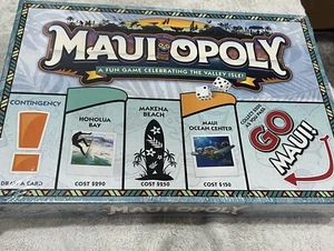 Maui Opoly (Hi) Board Game, by Late for the Sky ( New / Sealed ) - Picture 1 of 3