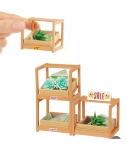 NEW Miniverse Make It Mini MY SPACES PLANT STAND with SUCCULENTS - Picture 1 of 3