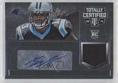 2014 Panini Totally Certified Rookie Signatures Kelvin Benjamin #164 Auto RC - Image 1 of 2