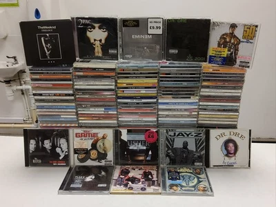 162 x FAULTY Hiphop CD Joblot - Weekend 2pac Dr Dre Eminem 50 Cent Jay-Z Game 17 Foto 1 de 4