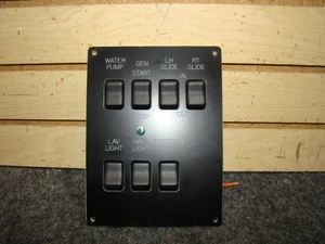 USED RV SWITCH PANEL PROTO-FAB INC. P/N: DM-441 - Bild 1 von 10