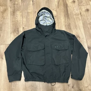 Simms Guide Gore-Tex Wading Jacket RARE Green Fishing Mens Large - Picture 1 of 12