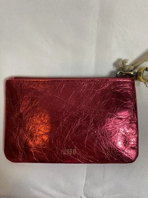 Hobo Sentiment Bolsa-Magia Fresa/Cuero Rosa Monedero Nuevo Foto 1 de 4