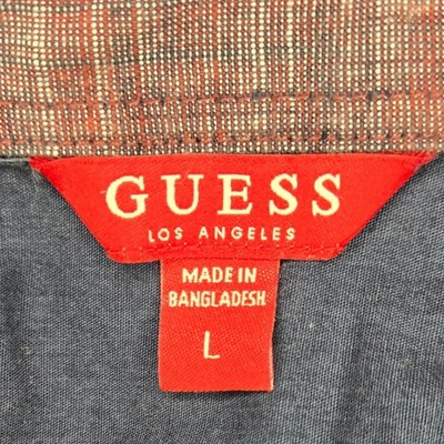 Guess Los Angeles Men's Short Sleeve Button Down Shirt, Plaid, Size L - Image 1 of 4