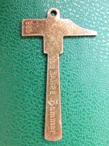 800 er Silber Anhänger 100 Jahre Spirituosenbrennerei Hammer Heilbronn 1961 - Bild 1 von 5