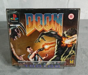 Doom Big Box Version Black Label Complete Sony PlayStation 1 PS1 Game - Picture 1 of 1