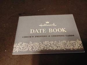 1959 Hallmark Date Book Calendar Booklet Unused - Cleveland, OHIO - Picture 1 of 5