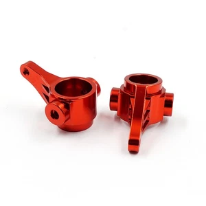 Xtra Speed Aluminum Front Uprights Red For Tamiya TA02 CC01 FF01 # XS-TA29171RD - Picture 1 of 3