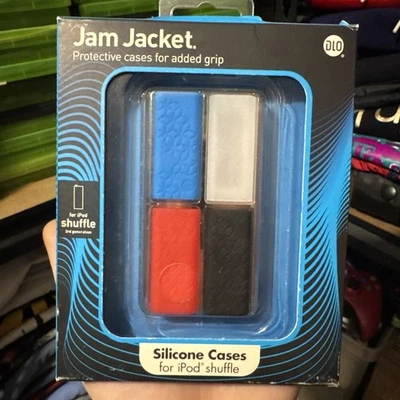 iPod Shuffle 3rd Generation - Silicone Case 4 Pack Jam Jacket - Image 1 of 3