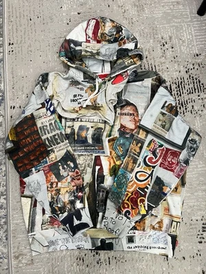 SUPREME DASH'S WALL HOODED SWEATSHIRT SIZE MEDIUM SUPREME HOODIE NWT. - Image 1 of 4