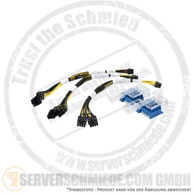 HP 2x 8-pin GPU Power Kabel cable Kit DL380 DL385 Gen10 Plus P39100-B21 +NEW+ - Image 1 of 4