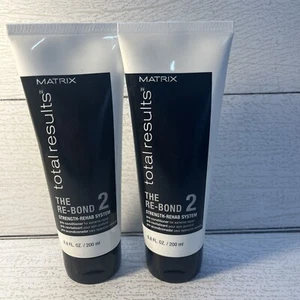 2x Matrix Total Results THE RE-BOND 2 PRE-CONDITIONER Extreme Repair 6.8oz - Picture 1 of 3