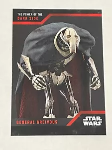 2019 Topps On Demand Star Wars: The Power of the Dark Side - General Greivous - Picture 1 of 2