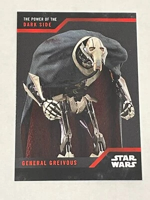 2019 Topps On Demand Star Wars: The Power of the Dark Side - General Greivous - Image 1 of 2