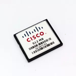 CISCO 512MB CompactFlash Card Industrial Grade, CF Card 512MB for CISCO ROUTER - Picture 1 of 3