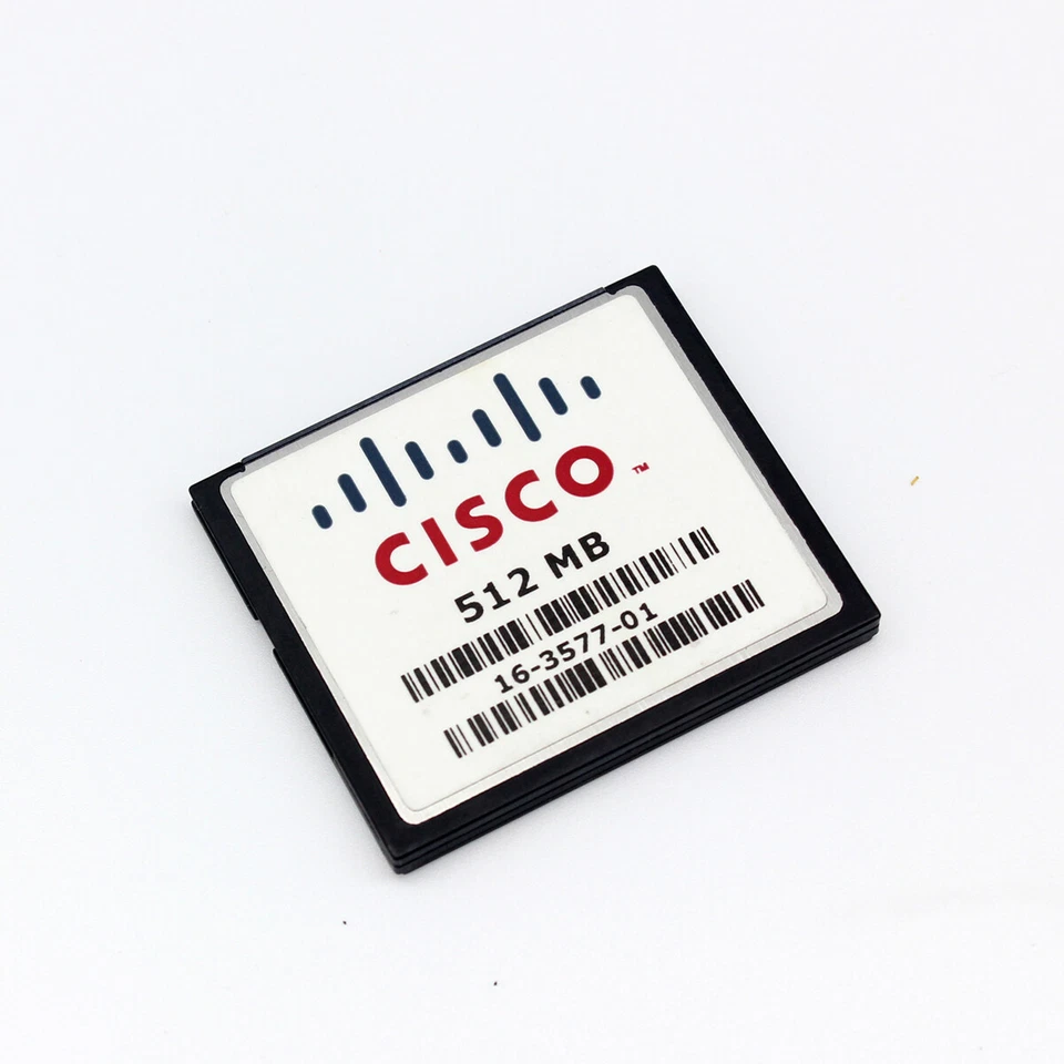 CISCO 512MB CompactFlash Card Industrial Grade, CF Card 512MB For CISCO ROUTER - Image 1 of 3