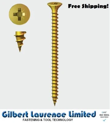 UNIFIX / TIMCO MULTI PURPOSE WOOD SCREWS POZI PACK QTY SIZES 3.0 X 12MM - 6.0 X 100MM Free P&P