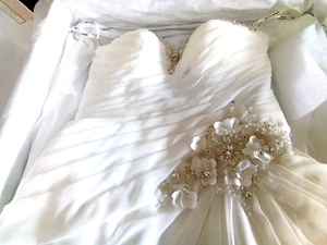 Stella York Wedding Dress Size 9 - Picture 1 of 11