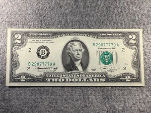 1976 U.S. $2 (New York B) Two Dollar UNC Banknote Fr# 1935 Pick# 461 SPC810 - Picture 1 of 3