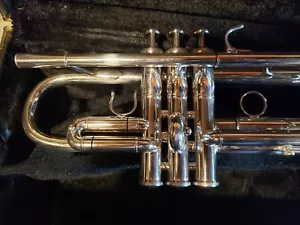 Yamaha Xeno 8445GS C Trumpet Gold Brass Bell, Large Bore, Outstanding Condition! - Picture 1 of 11